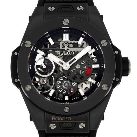 hublot big bang meca 10 all black price|Hublot meca 10 price.